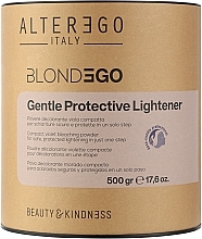 Bleaching Powder - AlterEgo BlondeGo Gentle Protective Lightener Violet Bleaching Powder — photo N2