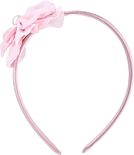 Fragrances, Perfumes, Cosmetics Decorative Hair Hoop, FA-5706, light pink with flower - Donegal