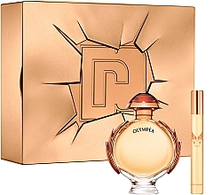 Fragrances, Perfumes, Cosmetics Paco Rabanne Olympea Intense - Set (edp/80ml + edp/mini/10ml)