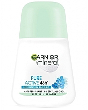 Fragrances, Perfumes, Cosmetics Roll-On Deodorant Anti-Perspirant - Garnier Mineral