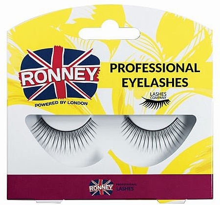 False Lashes, synthetic - Ronney Professional Eyelashes RL00024 — photo N1