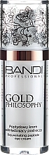 Eye Contour Peptide Cream - Bandi Professional Gold Philosophy Rejuvenating Peptide Eye Cream — photo N2