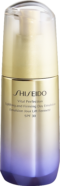 Anti-Aging Day Emulsion SPF30 - Shiseido Vital Perfection Uplifting and Firming Day Emulsion SPF30 — photo N1