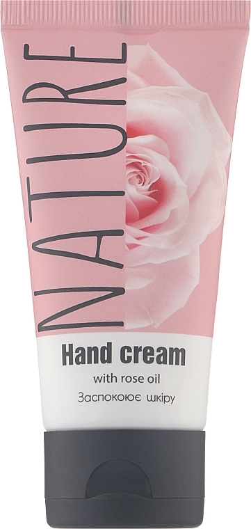 Rose Oil Hand Cream - Bioton Cosmetics Nature — photo N1