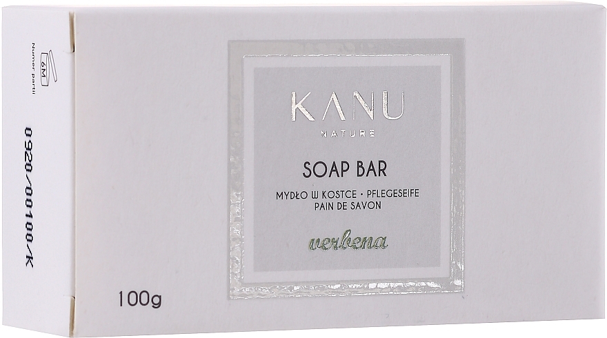 Hand & Body Soap Bar "Verbena" - Kanu Nature Soap Bar Verbena — photo N1