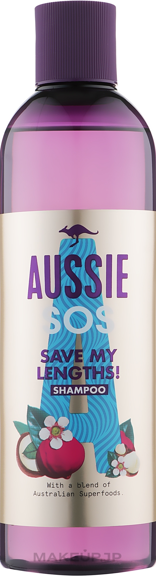 Damaged Hair Shampoo - Aussie SOS Save My Lengths! Shampoo — photo 290 ml