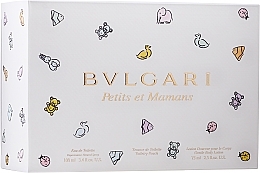 Fragrances, Perfumes, Cosmetics Bvlgari Petits et Mamans - Set (edt/100ml + b/lot/75ml + pouch/1pc)