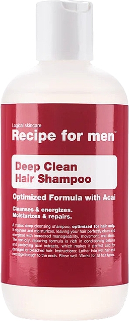 Deep Cleansing Shampoo - Recipe for Men Deep Clean Hair Shampoo — photo N1