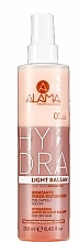 Dry Hair Argan Oil Moisturizing Light Balm - Alama Hydra Light Balsam — photo N1