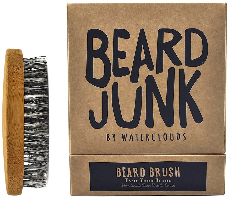 Beard Brush - Waterclouds Beard Junk Beard Boar Bristle Brush — photo N1