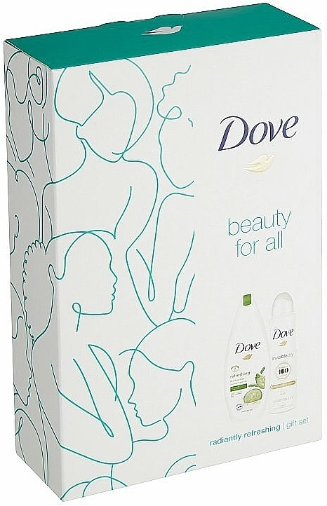 Set - Dove Radiantly Refreshing Gift Set (deo/150ml + sh/gel/250ml) — photo N4
