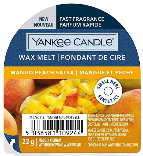 Aromatic Wax - Yankee Candle Wax Melt Mango Peach Salsa — photo N1