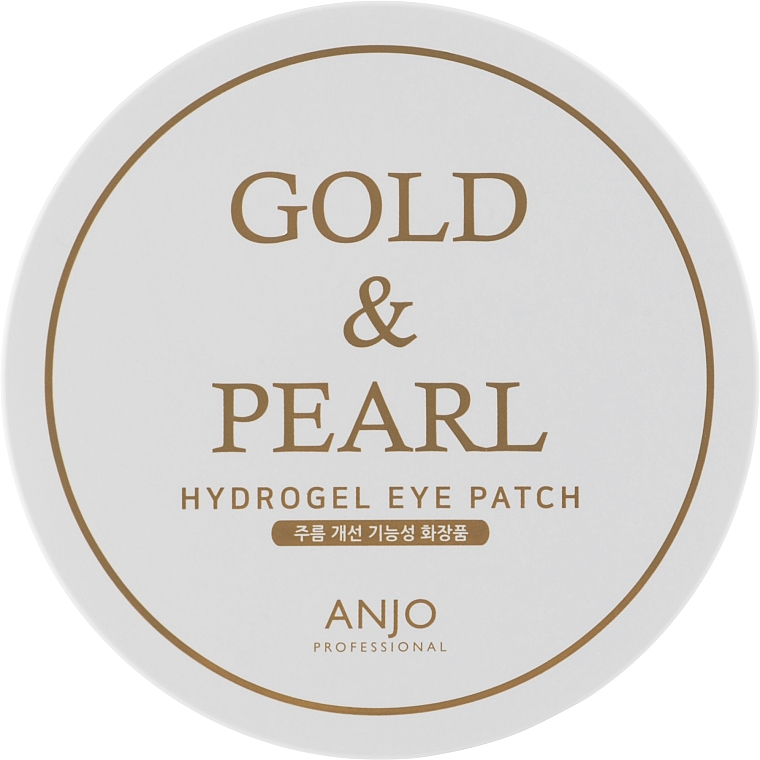 Gold & Pearl Hydrogel Eye Patch - Anjo Professional Gold & Pearl Hydrogel Eye Patch — photo N1