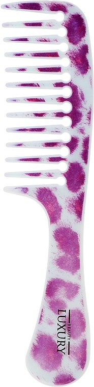 Hair Comb, HC-3011, purple - Beauty LUXURY — photo N1