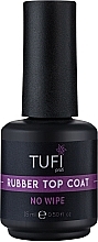 Fragrances, Perfumes, Cosmetics No Wipe Rubber Top Coat - Tufi Profi Rubber Top No Wipe