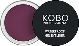 Waterproof Eyeliner - Kobo Professional Waterproof Gel Eyeliner — photo N2