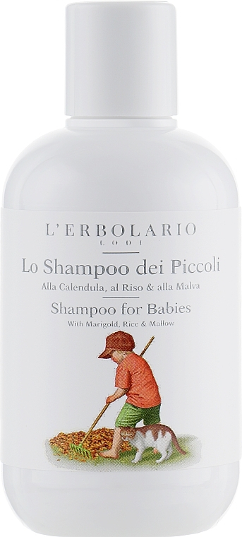 Calendula, Rice & Mallow Baby Shampoo - L'Erbolario Shampoo For Babies — photo N11