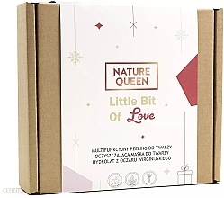 Fragrances, Perfumes, Cosmetics Set - Nature Queen Little Bit Of Love (f/peeling/2x6ml + f/mask/75ml + hydrolat/100ml)