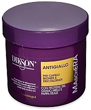 Fragrances, Perfumes, Cosmetics Mask for Blonde & Bleached Hair - Dikson Antigiallo Mask