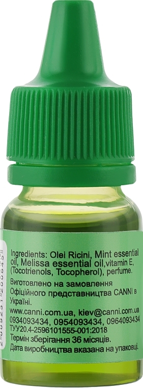 Peppermint Cuticle Oil - Canni Cuticle Oil Mint — photo N2