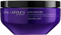 Fragrances, Perfumes, Cosmetics Anti-Brass Purple Balm - Shu Uemura Art Of Hair Yubi Blonde Anti Brass Purple Balm