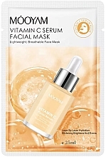 Vitamin C Sheet Mask - Mooyam Vitamin C Serum Facial Mask — photo N1