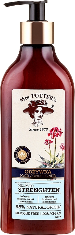 Thin Hair Conditioner - Mrs. Potter's Helps Strenghten Hair Conditioner — photo N1