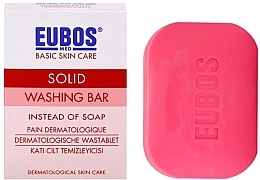 Soap - Eubos Med Basic Skin Care Solid Washing Bar Red — photo N1