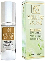 Fragrances, Perfumes, Cosmetics Rejuvenating Beauty Drops - Yellow Rose Cellular Liposomes Anti-Aging Bio-Drops