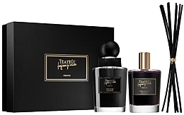 Set - Teatro Fragranze Uniche Nero Divino (diff/100ml + spray/100ml) — photo N1