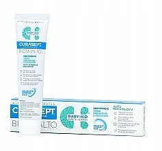 Baby-Kids Toothpaste, mint - Curaprox Curasept Biosmalto Baby-Kid Caries, Abrasion & Erosion Delicate Mint — photo N4