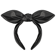 Headband 'Chic Bow', black - MAKEUP — photo N1