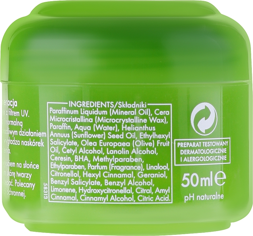 Face Cream "Natural Olive" + UV - Ziaja Face Cream — photo N7