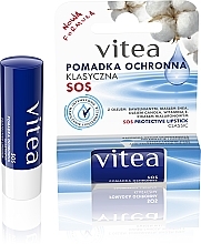 Fragrances, Perfumes, Cosmetics Protective Lip Balm - Vitea SOS Classic Lipbalm