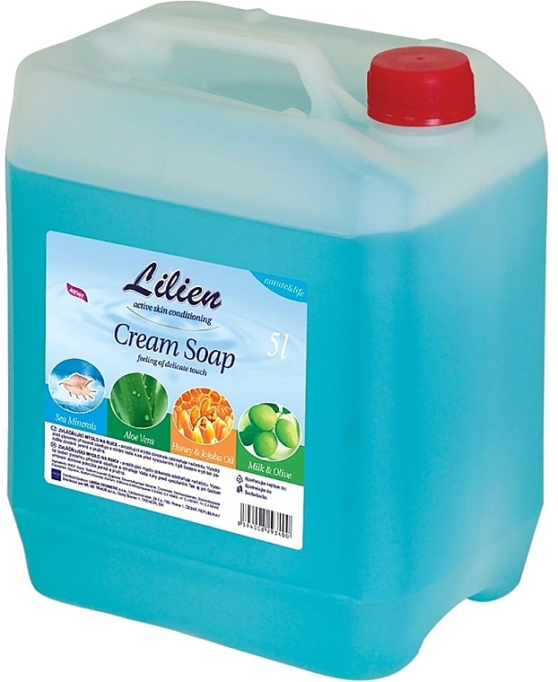 Sea Minerals Liquid Cream Soap - Lilien Sea Minerals Cream Soap (canister) — photo N1