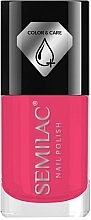 Fragrances, Perfumes, Cosmetics Nail Polish - Semilac Color&Care Nail Polish