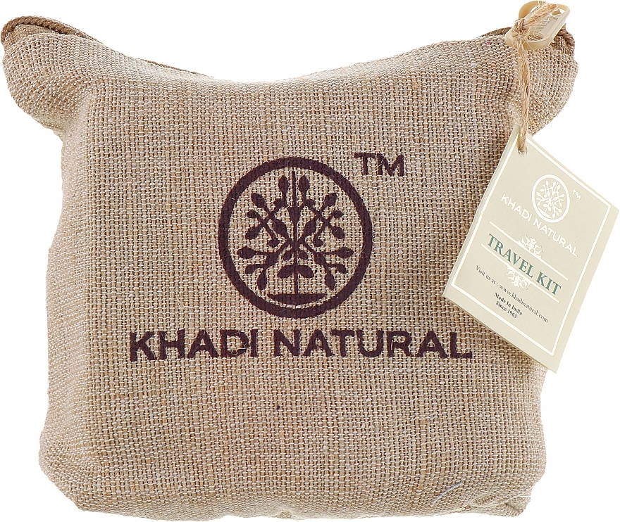 6in1 Ayurvedic Travel Set - Khadi Natural Travel Kit — photo N8