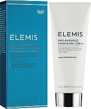 Hand and Nail Cream - Elemis Pro-Radiance Hand & Nail Cream — photo N2