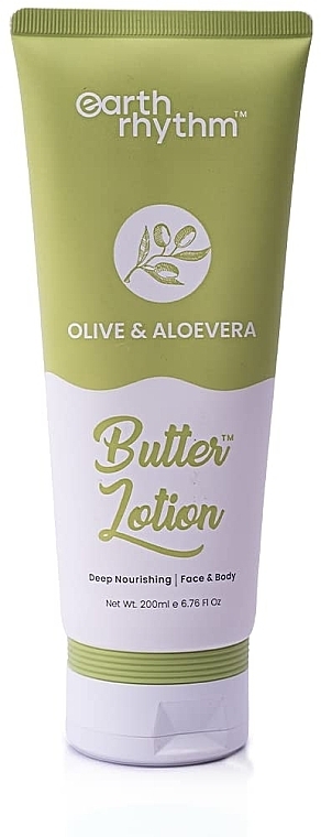 Body Lotion - Earth Rhythm Olive & Aloe Vera Butter Lotion — photo N1