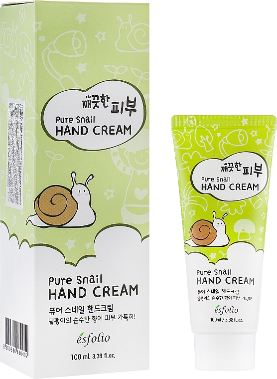 Esfolio Pure - Skin Pure Snail Hand Cream — photo N1