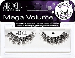 False Lashes - Ardell Mega Volume 257 Black — photo N5