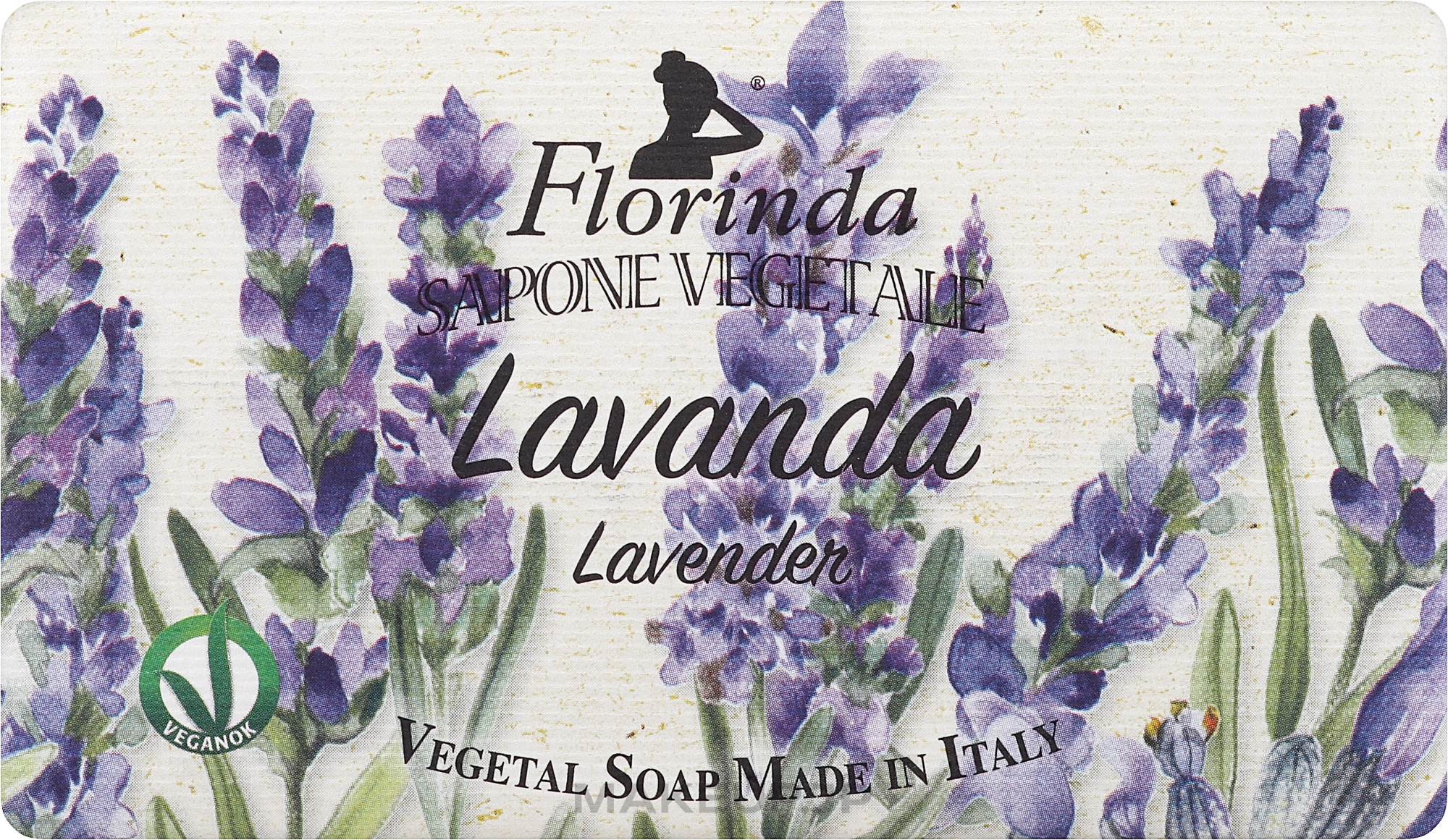 Natural Soap 'Lavender' - Florinda Sapone Vegetale Lavanda — photo 200 g