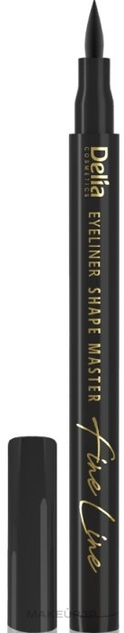 Eyeliner-Pen - Delia Cosmetics Shape Master Fine Line Eyeliner — photo Black