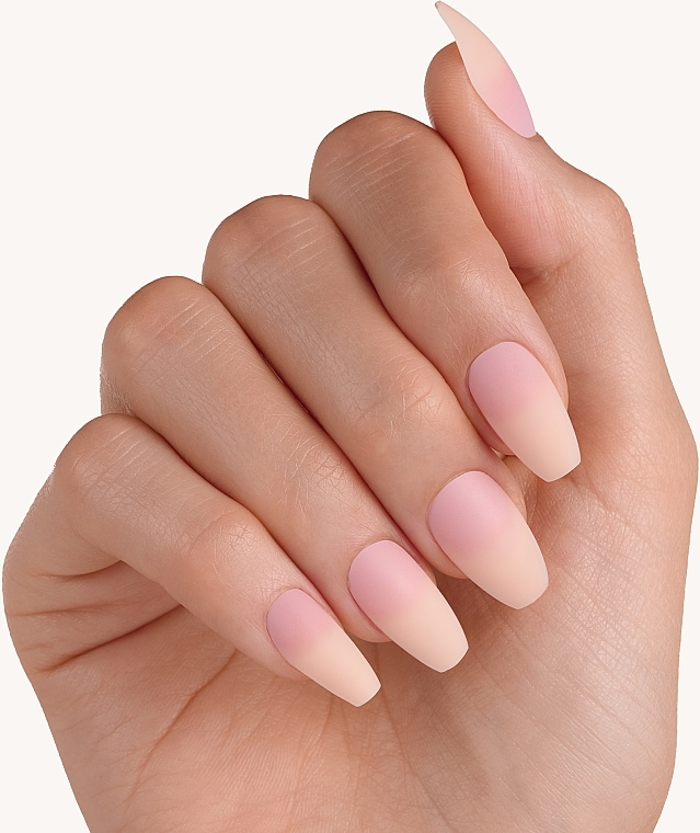 Adhesive False Nails - Essence Nails In Style Cafe Au Lait — photo N3