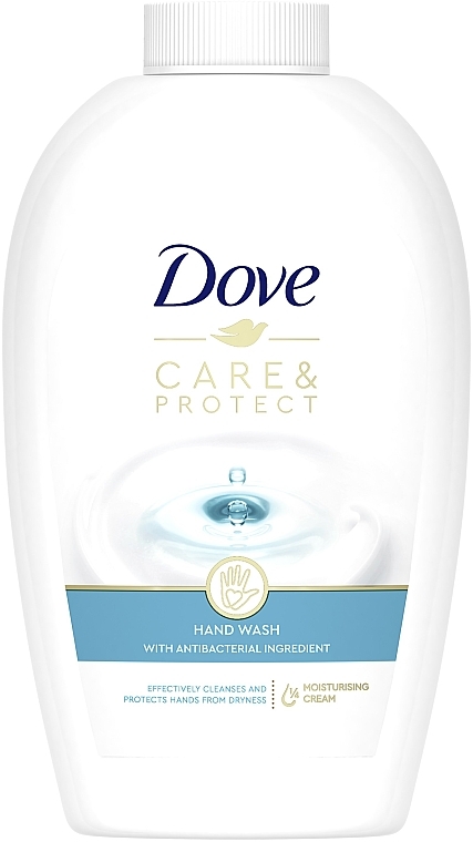 Liquid Hand Soap - Dove Care & Protect Hand Wash Refill (refill) — photo N1