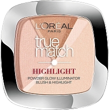 Fragrances, Perfumes, Cosmetics Face Highlight Powder - L'Oreal Paris True Match Highlight Powder