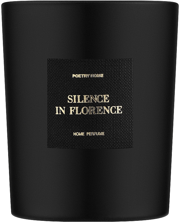Poetry Home Silence In Florence - Perfumed Candle — photo N1