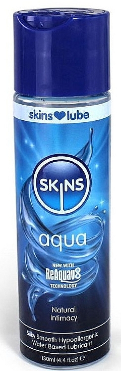 Water-Based Lubricant - Skins Aqua Sex Lube Water Based Lubricant — photo N1