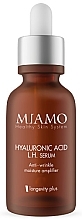 Fragrances, Perfumes, Cosmetics Hyaluronic Acid Facial Serum - Miamo Longevity Plus Hyaluronic Acid L.H. Serum