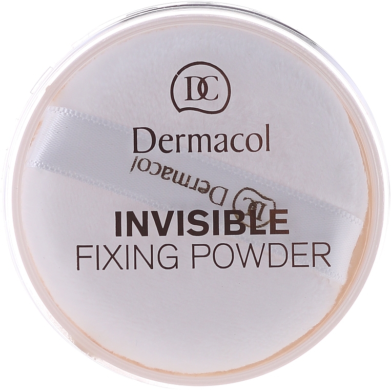 Transparent Setting Powder - Dermacol Invisible Fixing Powder — photo N8